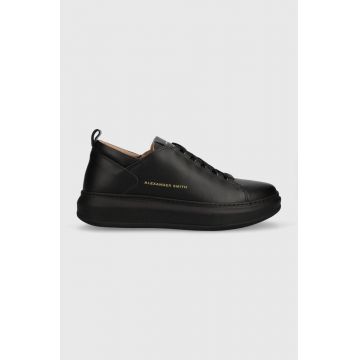 Alexander Smith sneakers din piele Wembley culoarea negru, ASAYW1U80TBK