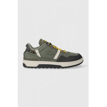 Lacoste sneakers T-Clip Winter Textile Outdoor culoarea verde, 46SMA0087