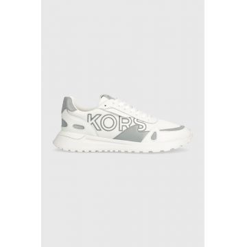 Michael Kors sneakers Miles culoarea alb, 42H3MIFS2D
