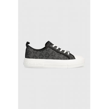 MICHAEL Michael Kors tenisi Evy femei, culoarea negru, 43H3EYFS1B