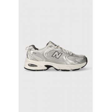 New Balance sneakers MR530LG culoarea argintiu