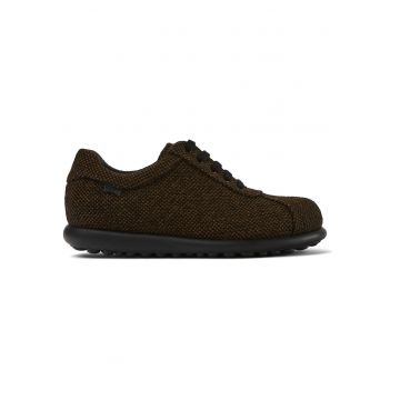 Pantofi sport cu aspect tricotat Ariel 533 - Maro inchis