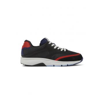 Pantofi sport cu insertii de piele