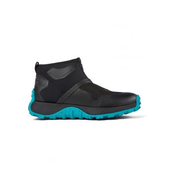Pantofi sport mid-high cu fermoar Drift Trail 1461 - Negru