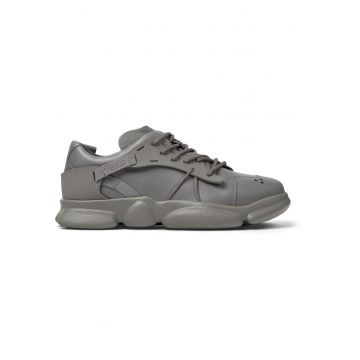 Pantofi sport unisex de piele cu aspect masiv Karst 1165