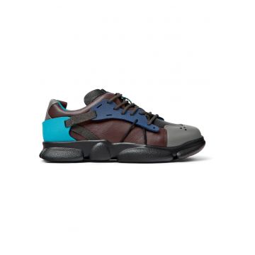 Pantofi sport unisex de piele cu aspect masiv Karst 1165