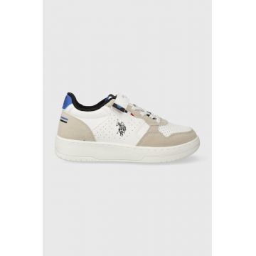 U.S. Polo Assn. sneakers pentru copii culoarea alb