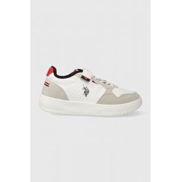 U.S. Polo Assn. sneakers pentru copii culoarea alb