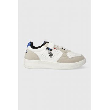 U.S. Polo Assn. sneakers pentru copii culoarea alb