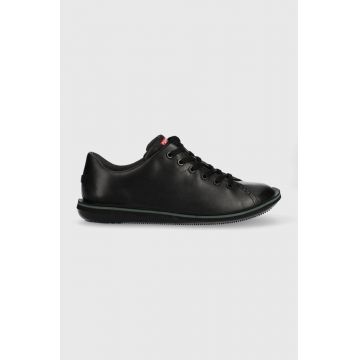 Camper sneakers din piele Beetle culoarea negru