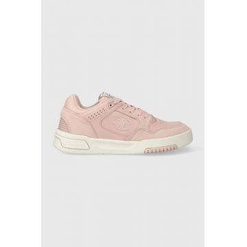 Champion sneakers din piele Z80 SL Low culoarea roz