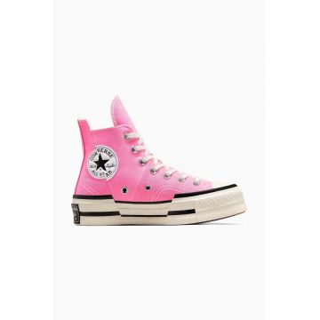 Converse teniși Chuck 70 Plus femei, culoarea violet, A05466C