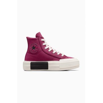 Converse tenisi Chuck Taylor All Star Cruise femei, culoarea violet, A05714C