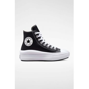 Converse tenisi Chuck Taylor All Star Move culoarea negru, A04294C