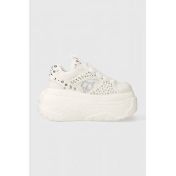 Naked Wolfe sneakers Fantasy culoarea alb