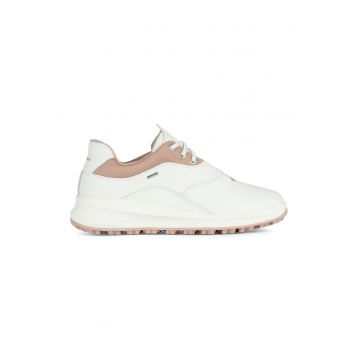 Pantofi sport de piele si insertii textile
