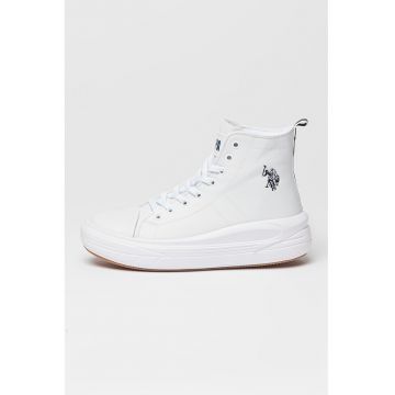 Pantofi sport inalti din piele ecologica