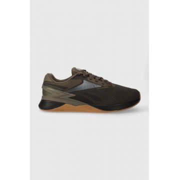 Reebok pantofi de antrenament Nano X3 culoarea maro