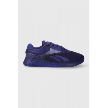 Reebok pantofi de antrenament Nano x3 culoarea violet