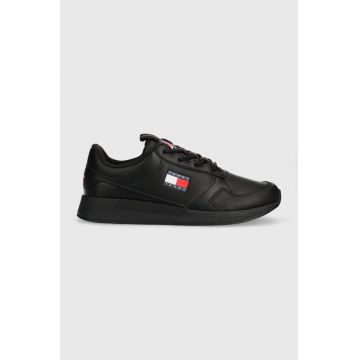 Tommy Jeans sneakers TOMMY JEANS FLEXI RUNNER culoarea negru, EM0EM01409