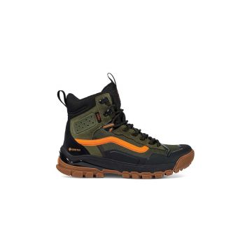 Vans pantofi UltraRange EXO Hi Gore-Tex MTE-3 culoarea verde, cu toc plat, izolat, VN0A5JHXBIQ1