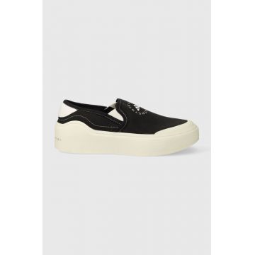 adidas by Stella McCartney teniși aSMC Court slip On femei, culoarea negru HP2772