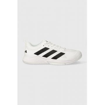 adidas Performance pantofi de antrenament Court Team Bounce 2.0 culoarea alb HR1239