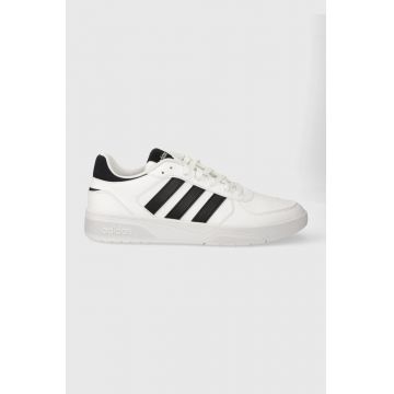 adidas sneakers COURTBEAT culoarea alb
