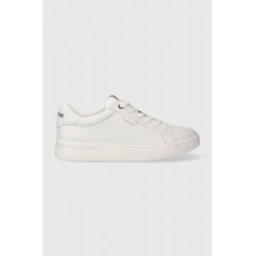 Coach sneakers din piele Lowline culoarea alb, CN577
