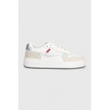 Levi's sneakers GLIDE S culoarea alb, 235201.51