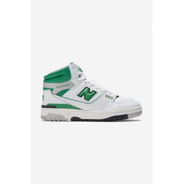 New Balance sneakers BB650RWG culoarea alb BB650RWG-RWG