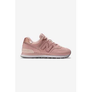 New Balance sneakers WL574NK2 culoarea roz WL574NK2-NK2