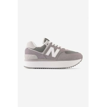 New Balance sneakers WL574ZSD culoarea gri WL574ZSD-ZSD