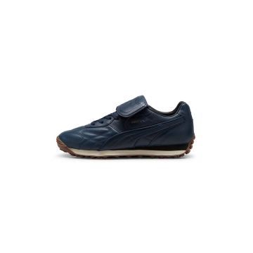 Puma sneakers din piele Fenty x Puma culoarea bleumarin 39835201