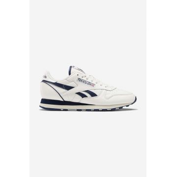 Reebok Classic sneakers Classic Leather 198 culoarea alb, GX6123 GX6123-white