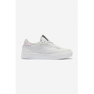 Reebok Classic sneakers din piele Club Clean culoarea alb GX3692-white