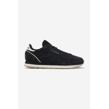 Reebok Classic sneakers din piele întoarsă Leather 1983 Vintage culoarea negru GY9886-black