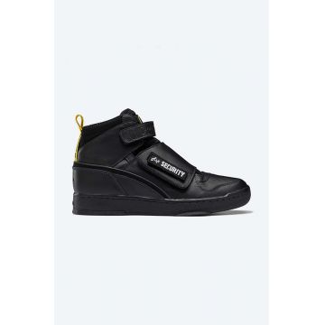 Reebok Classic sneakers din piele x Jurassic Park Stomper GX5412 culoarea negru GX5412-black