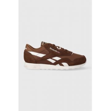 Reebok sneakers culoarea maro