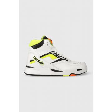 Reebok sneakers din piele Pump TZ culoarea alb