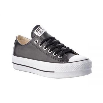 Tenisi femei Converse Ctas Lift Clean Ox 561681C, 35, Negru