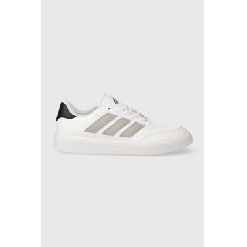 adidas sneakers COURTBLOCK culoarea alb