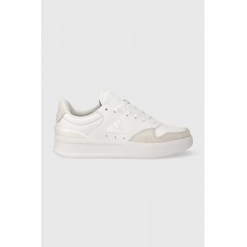 adidas sneakers din piele KANTANA culoarea alb