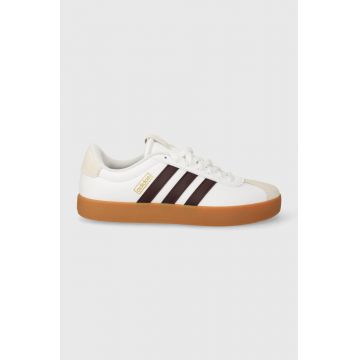 adidas sneakers VL COURT 3.0 culoarea alb