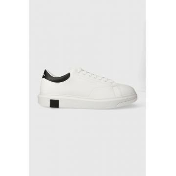Armani Exchange sneakers din piele culoarea alb, XUX123 XV534 K488