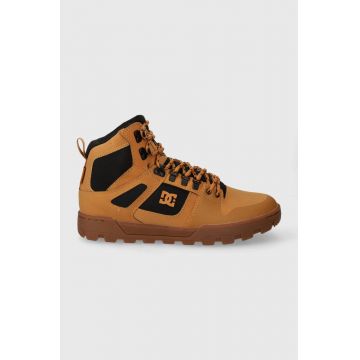 DC sneakers culoarea maro