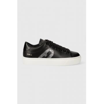 Furla sneakers din piele Joy culoarea negru, YE71FJO BX2743 2854S