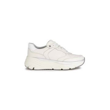 Geox sneakers din piele D DIAMANTA A culoarea alb, D35UFA0LM02C1002
