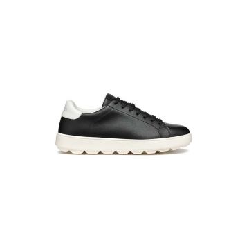 Geox sneakers din piele D SPHERICA ECUB-1 culoarea negru, D45WEA 0009B C0127