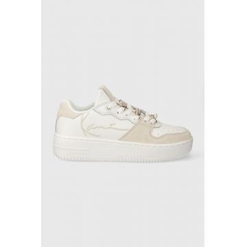 Karl Kani sneakers 89 UP LOGO PRM culoarea alb, 1180554 KKFWW000146